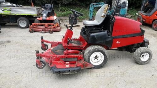 2011 TORO GROUNDS MASTER 3280-D 5ft diesel 4wd outfront mower S/n:111000114