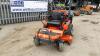 2015 KUBOTA GZD-21 diesel zero turn mower c/w high tip collector S/n:40104 - 4