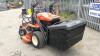 2015 KUBOTA GZD-21 diesel zero turn mower c/w high tip collector S/n:40104 - 8