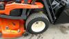 2015 KUBOTA GZD-21 diesel zero turn mower c/w high tip collector S/n:40104 - 9