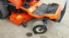 2015 KUBOTA GZD-21 diesel zero turn mower c/w high tip collector S/n:40104 - 11