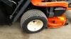 2015 KUBOTA GZD-21 diesel zero turn mower c/w high tip collector S/n:40104 - 12