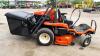 2015 KUBOTA GZD-21 diesel zero turn mower c/w high tip collector S/n:40104 - 22