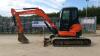 2011 KUBOTA U-40-3 rubber tracked excavator with bucket, blade & piped (s/n 10929) (All hour and odometer readings are unverified and unwarranted) - 2