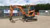 2014 DOOSAN DX27Z rubber tracked excavator (s/n BTD6006133) with bucket, blade, piped & Q/Hitch (All hour and odometer readings are unverified and unwarranted)