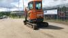 2014 DOOSAN DX27Z rubber tracked excavator (s/n BTD6006133) with bucket, blade, piped & Q/Hitch (All hour and odometer readings are unverified and unwarranted) - 4