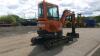 2014 DOOSAN DX27Z rubber tracked excavator (s/n BTD6006133) with bucket, blade, piped & Q/Hitch (All hour and odometer readings are unverified and unwarranted) - 6