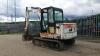 1999 BOBCAT 341 rubber tracked excavator S/n: 230611060 with bucket, blade, piped & Q/hitch (All hour and odometer readings are unverified and unwarranted) - 3