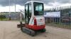 2015 TAKEUCHI TB216 rubber tracked excavator c/w bucket, blade, piped & expanding tracks (s/n 2160002217) (All hour and odometer readings are unverified and unwarranted) - 4