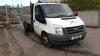 2011 FORD TRANSIT 115 tipper (YG11 UOE) (White) (MoT 11th October 2022) (V5, MoT & other history in office) (All hour and odometer readings are unverified and unwarranted)