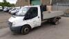 2011 FORD TRANSIT 115 tipper (YG11 UOE) (White) (MoT 11th October 2022) (V5, MoT & other history in office) (All hour and odometer readings are unverified and unwarranted) - 7