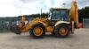 1994 JCB 4CX Sitemaster backhoe loader (M784 XSN) with 2 buckets, 4in1, 4-wheel steer & forks (All hour and odometer readings are unverified and unwarranted) - 2