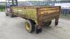 FRASER single axle steel tipping trailer - 3