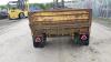 FRASER single axle steel tipping trailer - 4