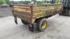 FRASER single axle steel tipping trailer - 5