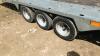 BATESON B32 X135 3.5t tilt bed tri-axle trailer (s/n SBNPT66AKKSG49189) (Certificate of conformity, handbook & RHINO winch remote in office - 16