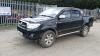 2010 TOYOTA HILUX INVINCIBLE 4x4 double cab pick-up (D19 BDW) (Black) (MoT 9th June 2023) (V5 in office) (VOSA mileage discrepancy) (All hour and odometer readings are unverified and unwarranted)