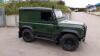 1998 LAND ROVER DEFENDER 90 4x4 2.5 tdi (R645 OFT) (Green) (MoT 7th June 2023) (V5, MoT & other details in office) (No Vat) (All hour and odometer readings are unverified and unwarranted) - 3