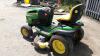 2008 JOHN DEERE X140 petrol hydrostatic ride on mower (48'' deck) S/n:022422 - 7