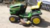 2008 JOHN DEERE X140 petrol hydrostatic ride on mower (48'' deck) S/n:022422 - 8