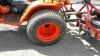 KUBOTA B1550 HST 4wd tractor c/w rear 4ft topper (s/n 61917) - 8