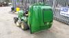 2008 JOHN DEERE X748 4wd diesel hydrostatic compact c/w mower deck, grass collector & aux hydraulics S/n:030540 - 9