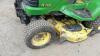 2008 JOHN DEERE X748 4wd diesel hydrostatic compact c/w mower deck, grass collector & aux hydraulics S/n:030540 - 12