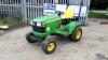 2007 JOHN DEERE X748 4wd diesel hydrostatic compact, cutting deck & aux hydraulics (CU07 AZD) (V5 in office)