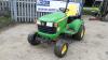 2007 JOHN DEERE X748 4wd diesel hydrostatic compact, cutting deck & aux hydraulics (CU07 AZD) (V5 in office) - 3