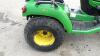 2005 JOHN DEERE X595 4wd diesel hydrostatic ride on tractor, cutting deck & aux hydraulics (CU05 DNY) (V5 in office) - 12