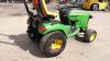 2005 JOHN DEERE X595 4wd diesel hydrostatic ride on tractor, cutting deck & aux hydraulics (CU05 DPF) (V5 in office) - 5