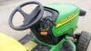 2005 JOHN DEERE X595 4wd diesel hydrostatic ride on tractor, cutting deck & aux hydraulics (CU05 DPF) (V5 in office) - 21