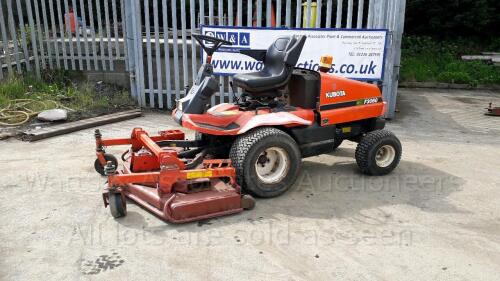 1999 KUBOTA F3060 4x4 5ft diesel out front mower (s/n 60640)