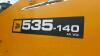 2015 JCB 535-140 14m telescopic handler with sway (YN14 AWM) (All hour and odometer readings are unverified and unwarranted) - 14