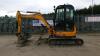 2013 JCB 8030ZTS rubber tracked excavator S/n: V02021952 with 2 buckets, blade, piped & Q/hitch (All hour and odometer readings are unverified and unwarranted) - 2