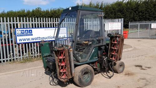 HAYTER T424 5 gang cylinder mower c/w full cab