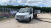 2014 FORD TRANSIT diesel 6 speed tipper (BF14 XMM) (White) (MoT 25th January 2023) (V5 & MoT in office) (All hour and odometer readings are unverified and unwarranted)