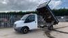 2014 FORD TRANSIT diesel 6 speed tipper (BF14 XMM) (White) (MoT 25th January 2023) (V5 & MoT in office) (All hour and odometer readings are unverified and unwarranted) - 32