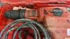 HILTI TE60 110v breaker c/w case - 2