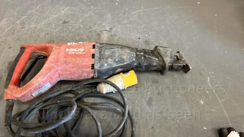 HILTI WSR1250 110v reciprocating saw