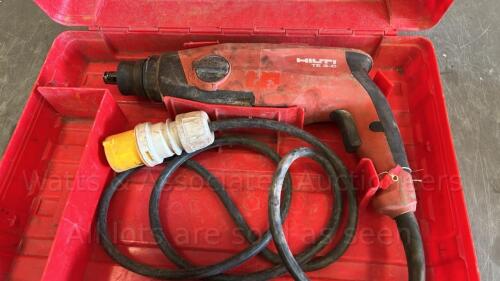 HILTI TE3-C 110v drill c/w case