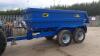 2018 NC316 16t dumper trailer c/w magic drop down tail gate, sprung drawbar, dual air / hydraulic brakes & 385 x 22.5 wheels (s/n 45055)