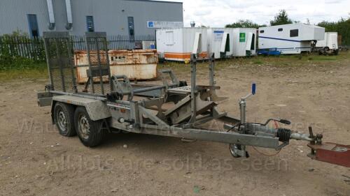 INDESPENSION 2.6t twin axle plant trailer (418283)