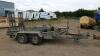 INDESPENSION 2.6t twin axle plant trailer (418283) - 2