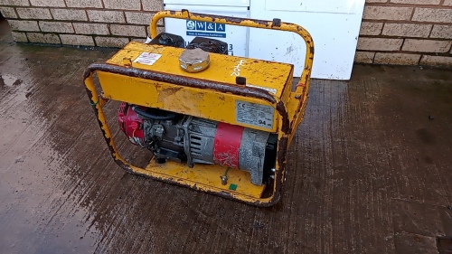 HARRINGTON 2.7kva 110v generator