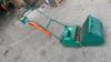 QUALCAST CLASSIC 35S 240v cylinder mower c/w collection box