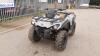 2015 CAN-AM OUTLANDER G BASE 450 4x4 quad (PX65 PZB) (Grey) (Only front page of V5 in office) - 2