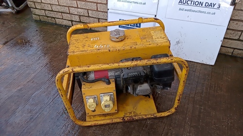 HARRINGTON 2.7kva 110v generator