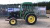 JOHN DEERE 4600 4wd tractor c/w front linkage, spool valve, 3 point linkage, pto, puh, shuttle gearbox (W639 DNW) (V5 in office) (All hour and odometer readings are unverified and unwarranted)