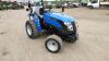 2021 SOLIS 20 4wd compact tractor, Rops, 3 point linkage, top link, spool valve, draw bar, only 4 recorded hours (s/n MH29353) (unused) (All hour and odometer readings are unverified and unwarranted) - 3